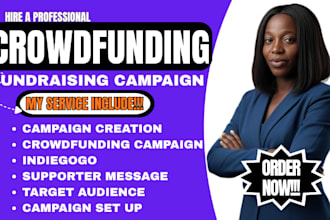 create crowdfunding campaign, fundraising campaign, indiegogo, campaign creation