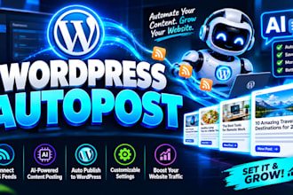 wordpress autopost vormac wordpress automation automated blog rss feed