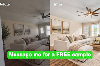 edit real estate photos with hdr, flambient and professional lighting