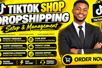setup tik tok shop dropshipping, fix tiktok shop, shop approval and listings
