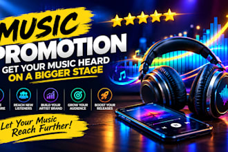 organic music promotion spotify music itunes music apple music tidal music