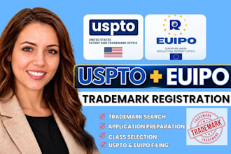 be your trademark attorney for uspto and euipo registration