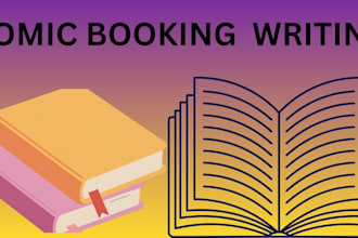 write professional comic booking