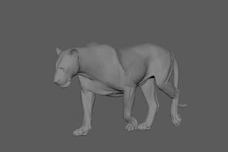 create stunning 3d animal animation rigging modeling and vfx for game and films