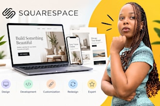 do squarespace website store design redesign squarespace landing page  store