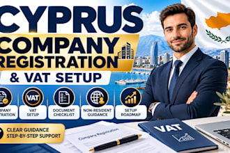 help with cyprus company registration and vat setup