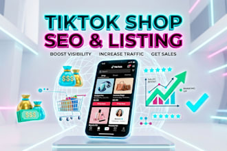 optimize tiktok shop product listing and write SEO descriptions
