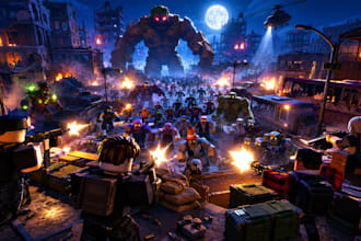 create a custom roblox zombie or monster survival game
