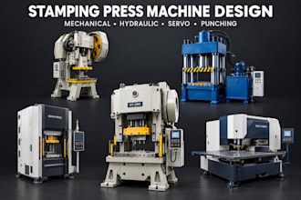 design stamping press machine mechanical hydraulic servo presses punching machin