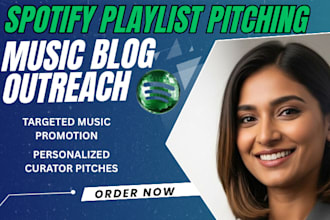 pitch your music to spotify playlist curators and music blogs