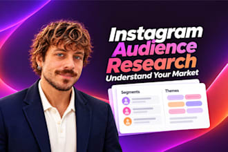 research your instagram audience and competitors for better targeting