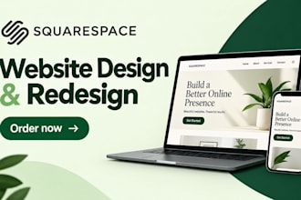 develop squarespace website design and squarespace redesign website development