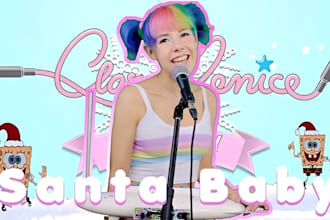 write and create future pop vocals electro pop songs and theremin