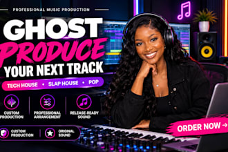 ghost produce a tech house, slap house, or commercial pop track