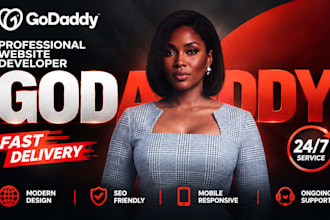 design godaddy website redesign godaddy website develop godaddy