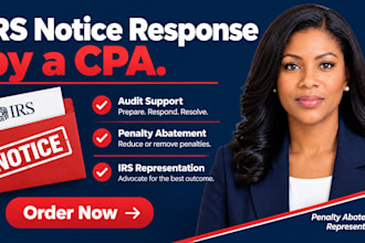 respond to your irs notice and request penalty abatement as a CPA