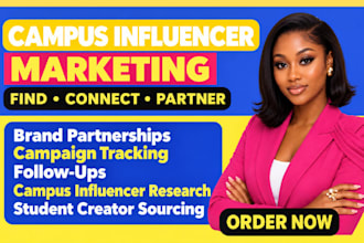 find campus influencers for student marketing and brand partnerships