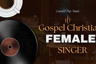 be your female gospels singer worship vocalist, christian singer and songwriter