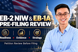 review your eb2 niw or eb1a petition before filing