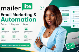 setup mailerlite email marketing, automation and campaigns