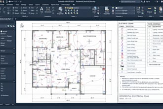 create residential electrical plans and permit ready drawings