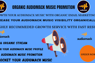 do best organic audiomack music promotion for super fast growth using email ads