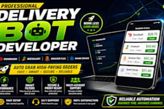 do uber reactivation, amazon flex bot, doordash bot, and instacart reactivation