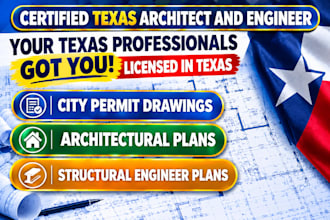 do city permit drawings as texas architect drawings and structural engineer plan