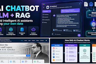 build an ai chatbot using llm and rag