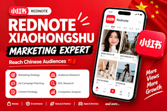 be your xiaohongshu rednote marketing expert and advertising manager