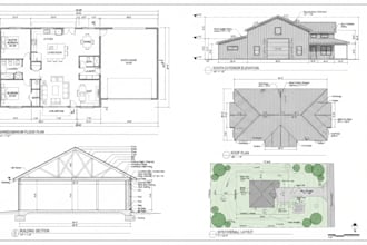 design barndominium floor plans pole barn house plans and architectural drawings