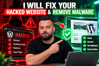 fix your hacked website and remove malware