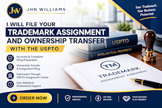 file your trademark assignment and ownership transfer with the uspto