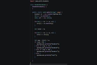 develop java applications programs and projects