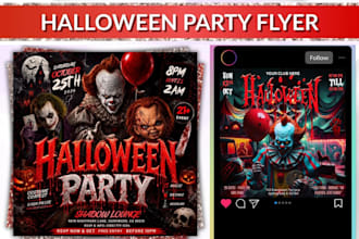 halloween flyer black friday thanksgiving grand opening halloween greetings card