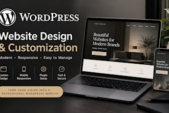 build wordpress website design