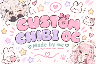 make custom oc drawings and more