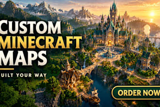 create a custom minecraft map as your minecraft builder