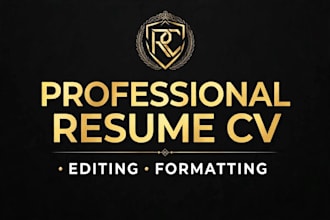 write a professional resume