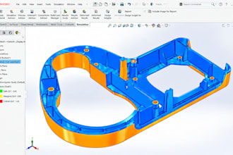 design injection mold, product design, solidworks, 3d design, mold design