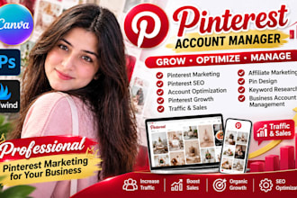 your pinterest manager for SEO, growth and monthly management