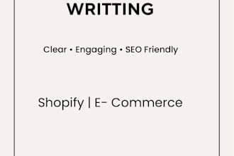 write clear and engaging product descriptions for your online store