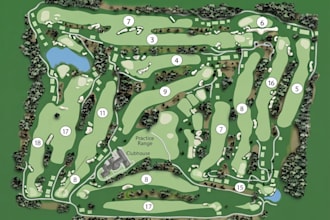 golf course maps, disc golf maps, vector maps and course layout