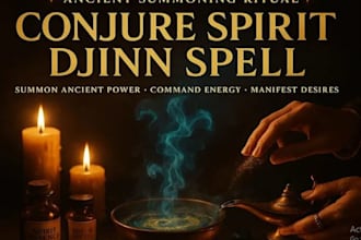 cast a djinn pact custom spell, black magic ritual and succubus summoning ritual