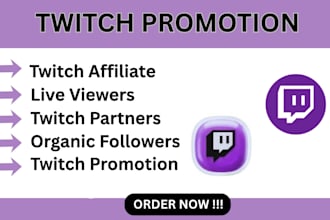 do twitch promotion to boost live viewers twitch marketing channel growth