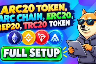 create bitcoin arc20 token, atomicals, arc chain token, erc20 token, bep20 token