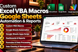 do excel vba macros, google sheets apps script