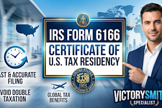 file irs form 8802 to get your US tax residency certificate form 6166