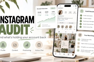 audit your instagram and give you an action plan