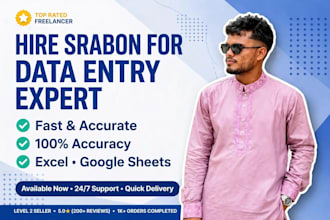 do data entry, copy paste, goggles sheet, typing, pdf to file